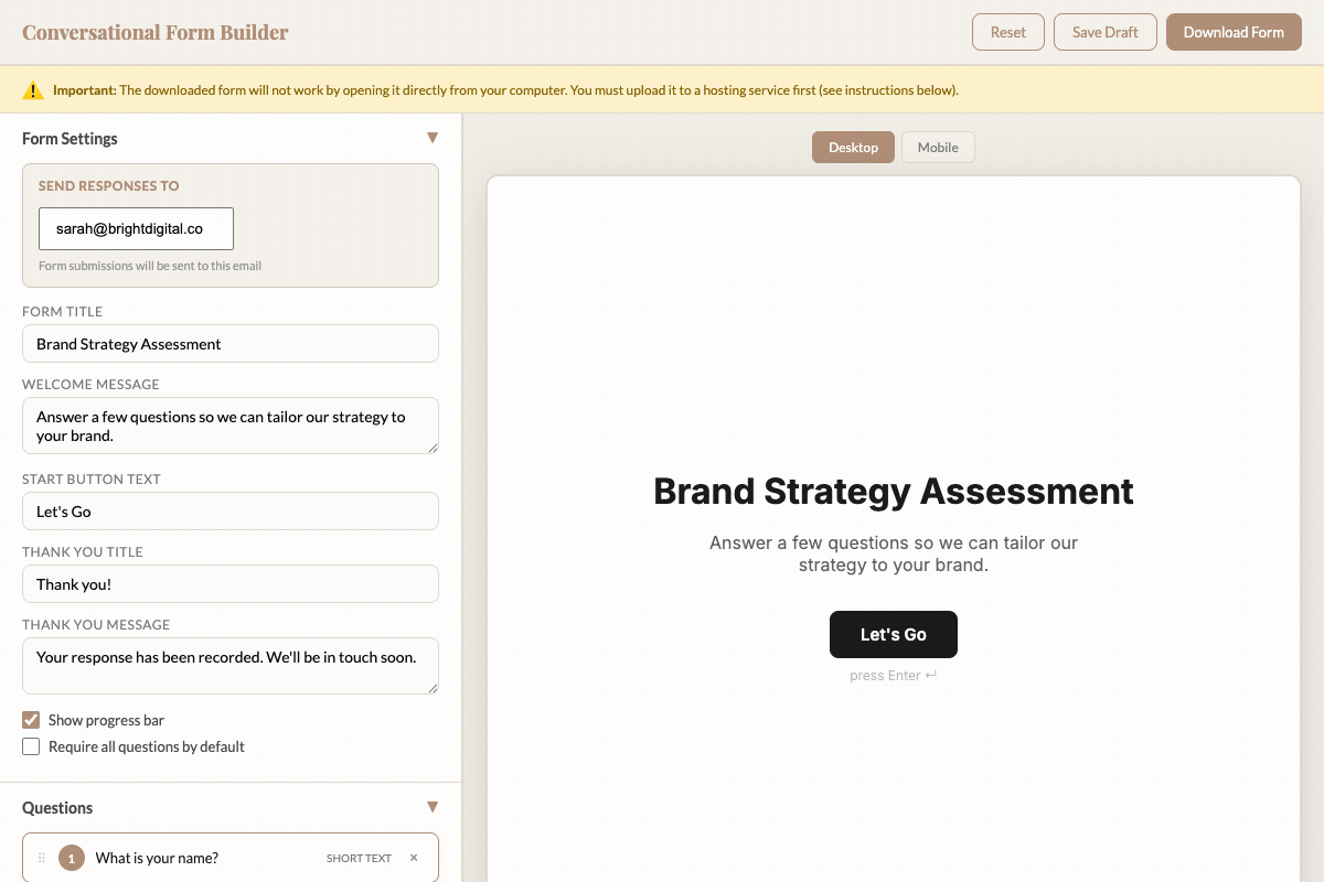 Form Builder